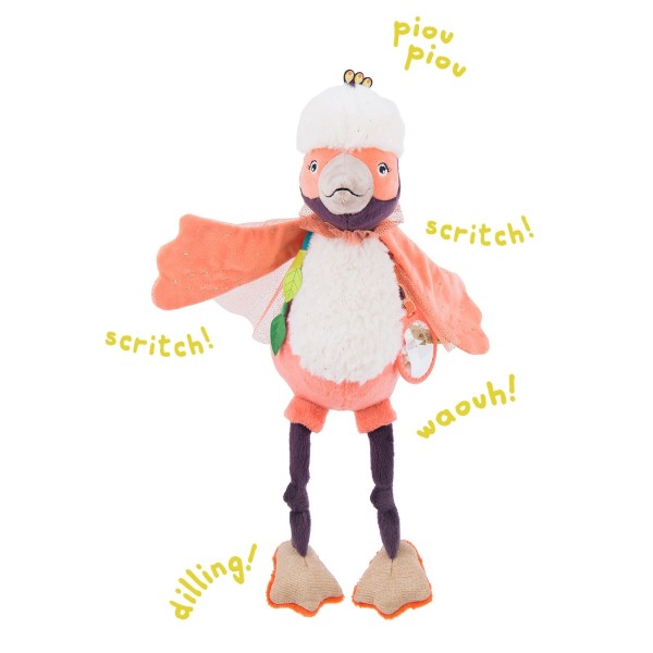 Moulin Roty Aktivitätenspielzeug Vogel Paloma