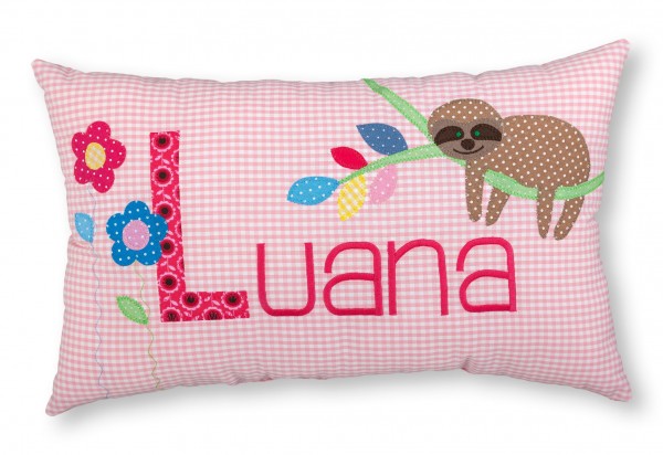 Crepes Suzette Namenskissen Faultier