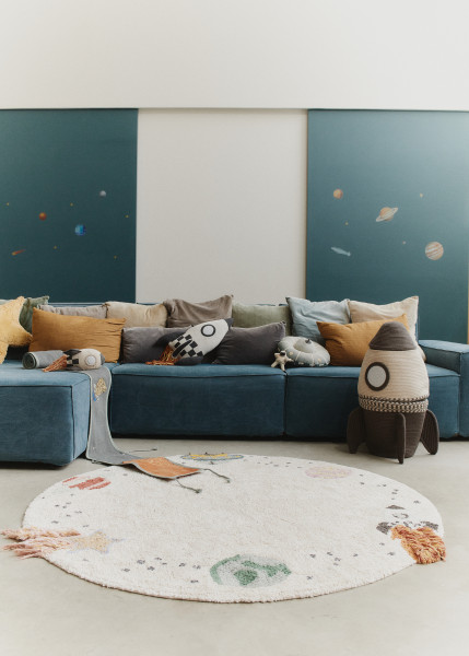 Lorena Canals waschbarer Teppich Weltall