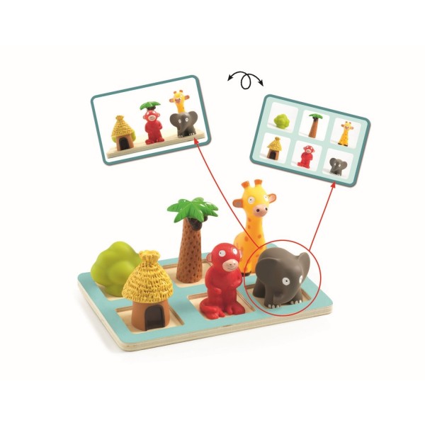 Djeco Eduludo Lernspiel Spacio 4+