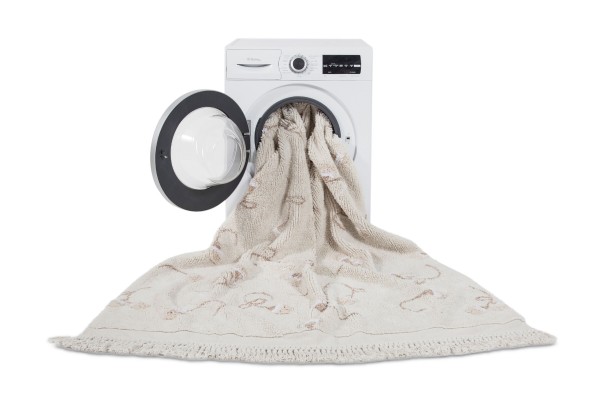 Lorena Canals waschbarer Kinderteppich English Garden Beige