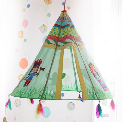 Taj Wood & Scherer Kinderlampe Tipi Zelt