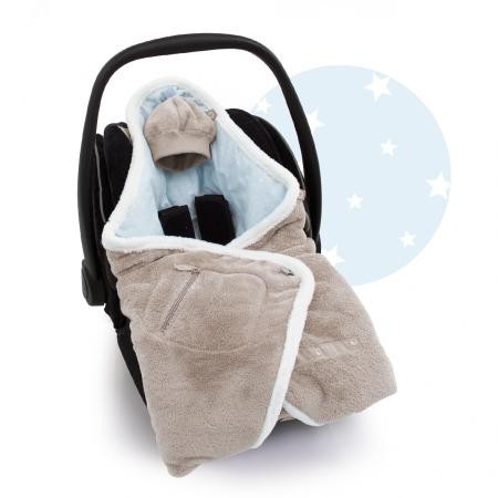 Babyboum Softy Maxi Cosi Decke Sterne Dove