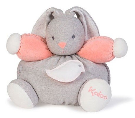 Kaloo ZEN Schmusehase grau rosa 30cm