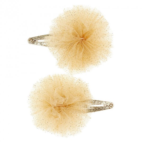 Souza Haarspangen Sheyna Gold mit Glitzer