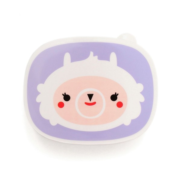 Petit Monkey Lunchbox Brotdose Alpaka lila