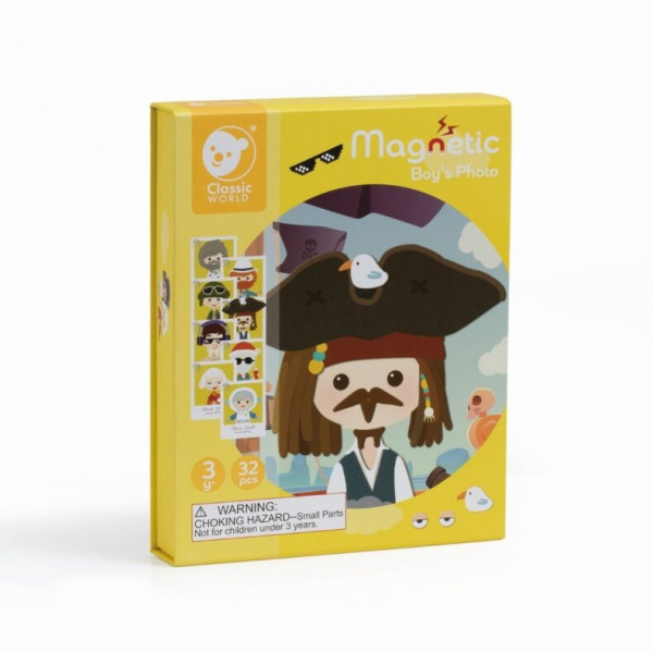 Classic World Magnet Legespiel Jungen 3+