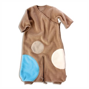 Babyboum Schlafsack Melow Round 70cm cacao