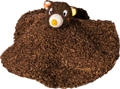 Ebulobo Schmusetuch 2 Seiten Bärchen und Fisch