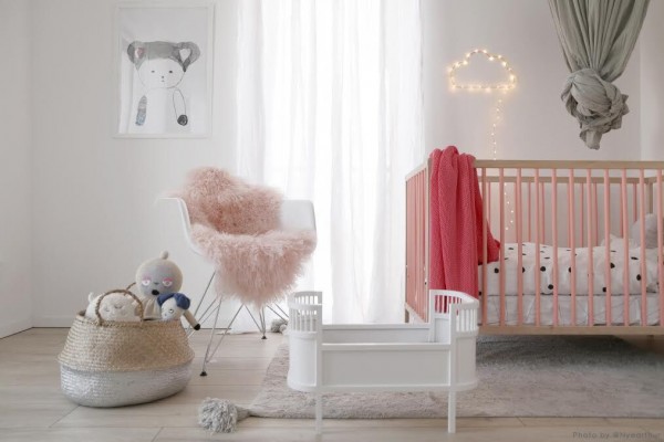 Lorena Canals Kinderteppich Farbverlauf Grey 120x160cm