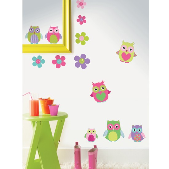 Caselio Wandsticker Eulen