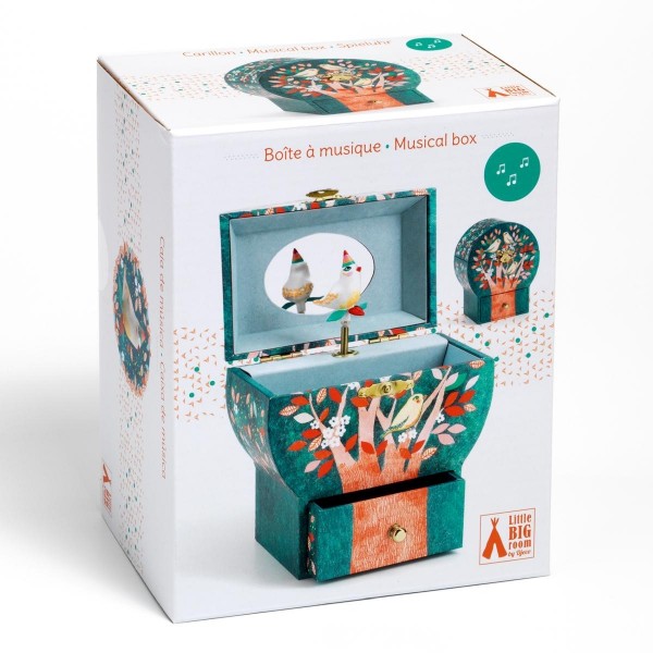 Djeco Musik Schmuckkästchen poetischer Baum 4+