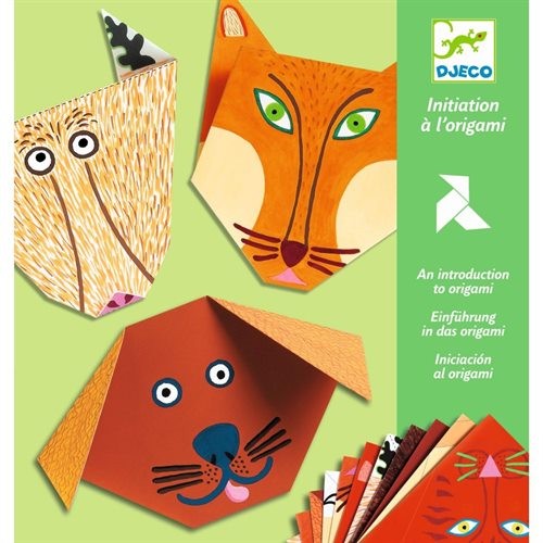 Djeco Origami Bastelset Tiere 4+