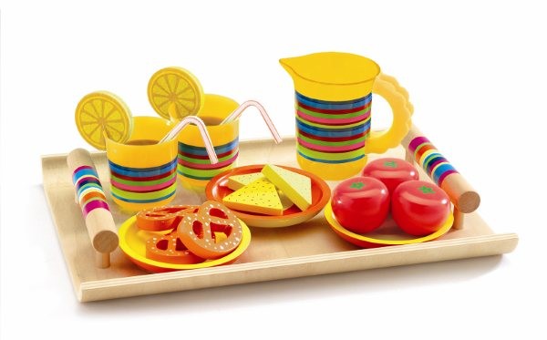 Djeco Tablett mit Limonaden und Snacks 4+