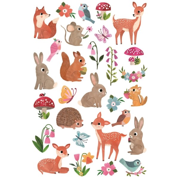 Petit Monkey Tattoos Waldtiere 3+