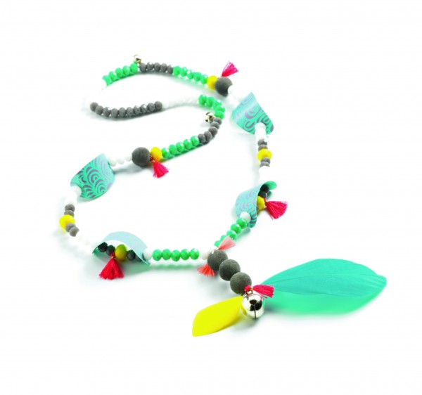 Djeco Schmuck basteln Knallige Farbenpracht 6+