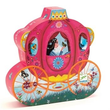 Djeco Puzzle Elises Kutsche 5+