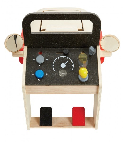 Plantoys Automechaniker Holzauto zum Schrauben 3+