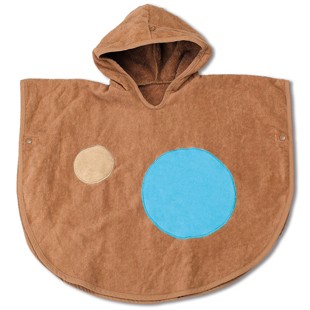Bemini Babyboum Badeponcho Melow Round cacao