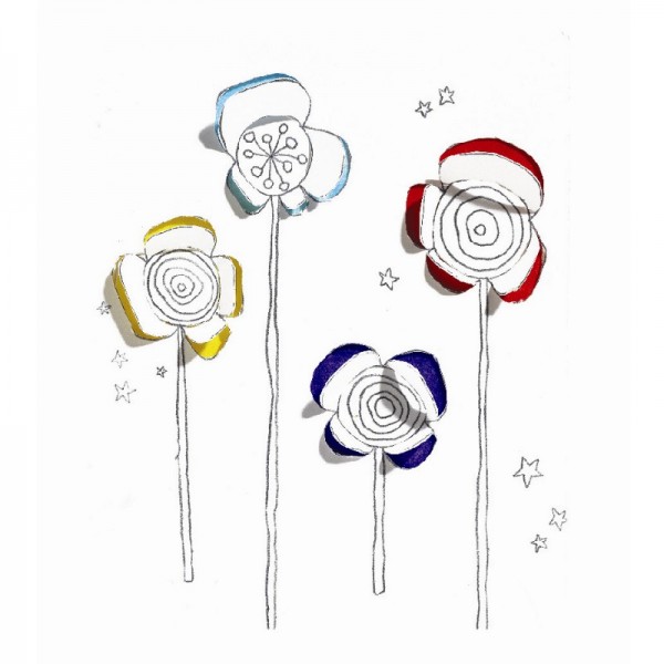 Djeco Malbuch Puppis Welt 6+