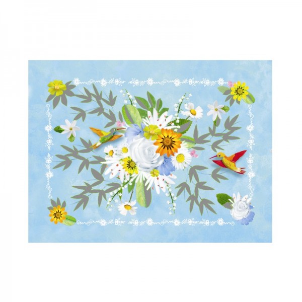 Djeco Glitzerkarten gestalten Kolibri 6+