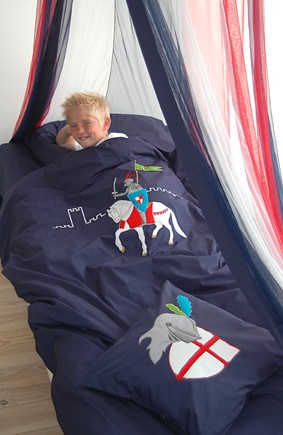 Taftan Bettwäsche Ritter Gr. 100x135 oder 135x200