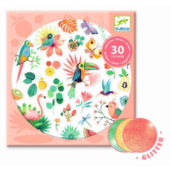 Djeco Aufleber Sticker Paradies 4+