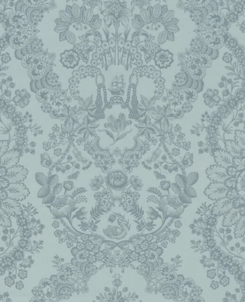 Pip Studio 4 Vliestapete Ornamente türkis
