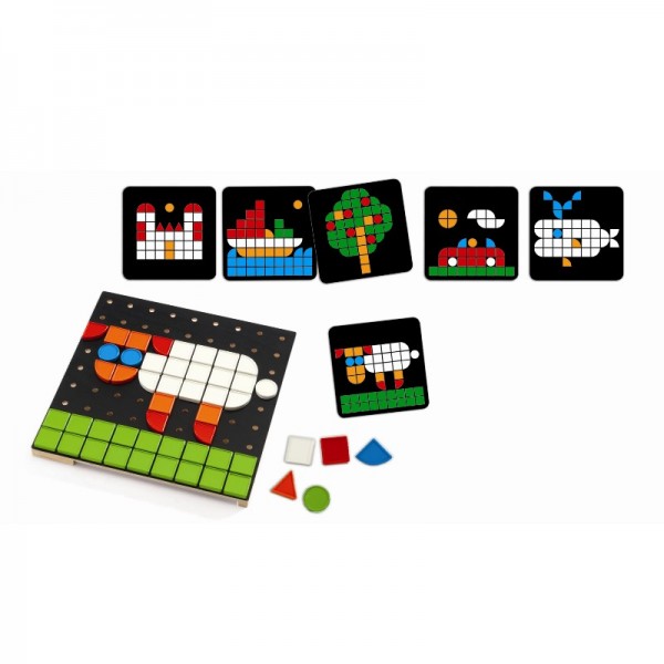 Djeco Steckspiel Mosaico 4+