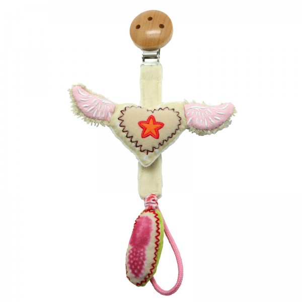 Dushi go with flo Schnullerkette Herz