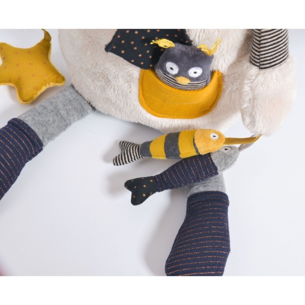 Moulin Roty Les Moustaches Aktivitätenspielzeug Katze