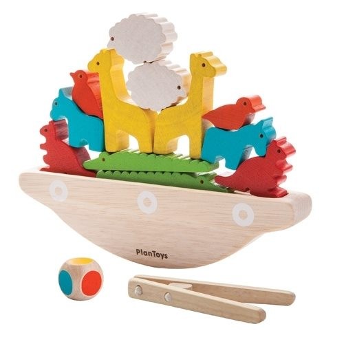 Plantoys Geschicklichkeitsspiel Balancing Boat 3+