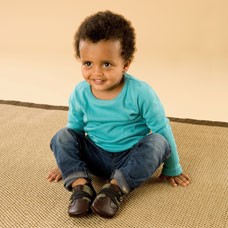 Pololo Krabbelschuhe Viva braun olive 24/25