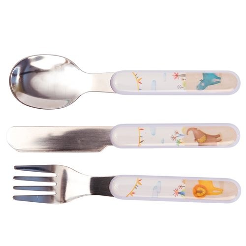 Moulin Roty 3-teiliges Besteck-Set Les Papoum