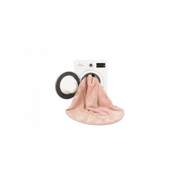 Lorena Canals runder Kinderteppich ABC Vintage Nude