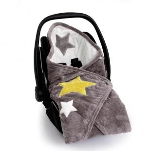 Bemini Babyboum Maxi Cosi Decke Softy Stary pingu