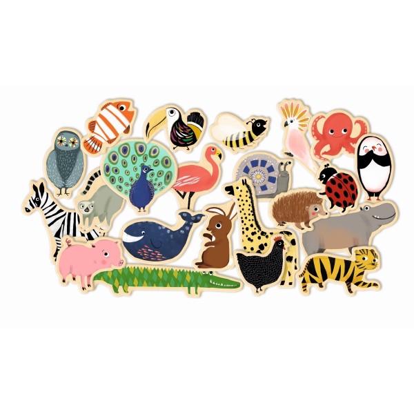 Djeco Magnet Legespiel Magnimo 2+