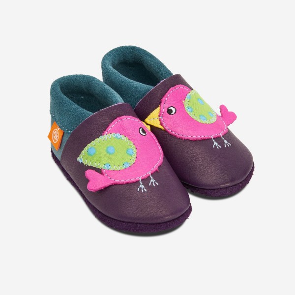 Orangenkinder Krabbelschuhe Vogel Birdie 20/21