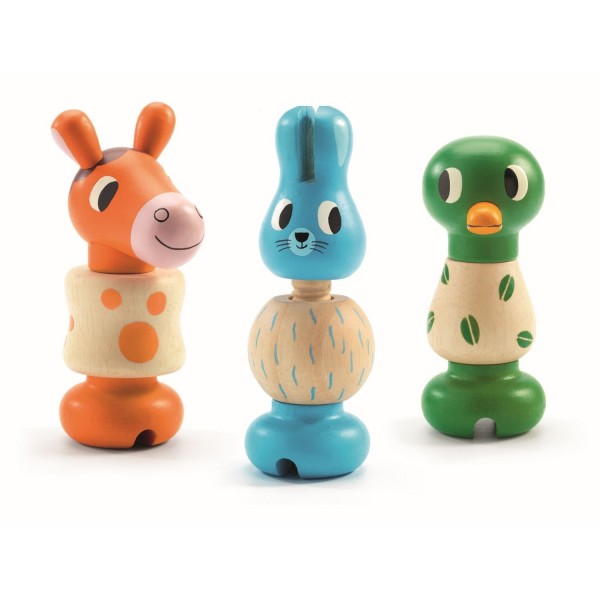 Djeco Schraubtiere Rondanimo 18+