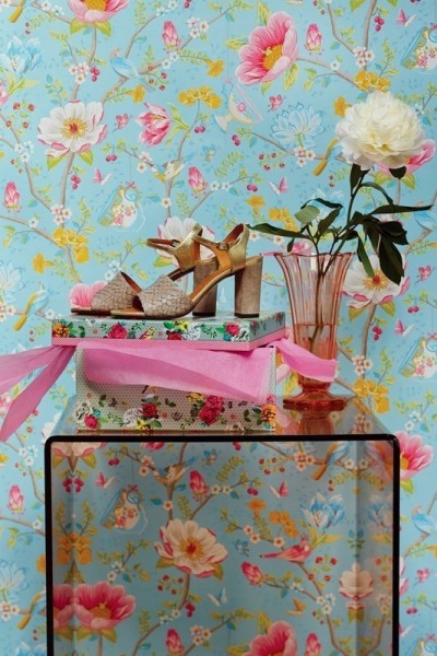 PiP Tapete Chinese Garden pink