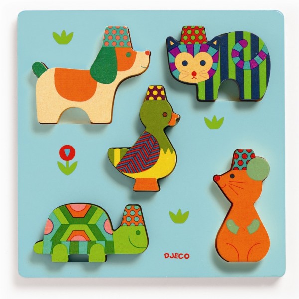 Djeco Steckpuzzle Yuko 1+