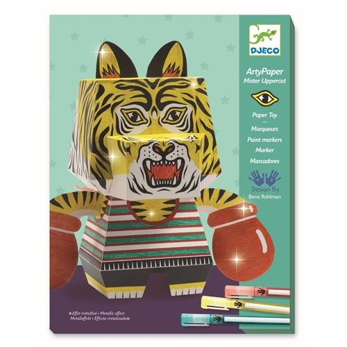 Djeco Arty Paper Bastelset Mister Uppercut 7+-