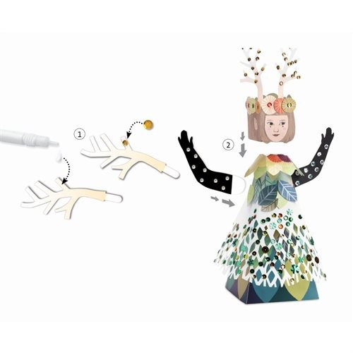 Djeco Papierkunst Arty Paper Shaman 8+