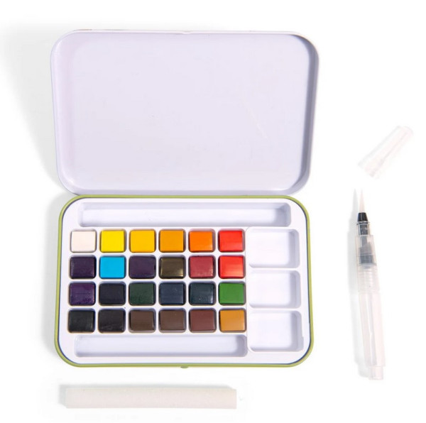 Moulin Roty Aquarellfarbkasten 24 Farben 3+