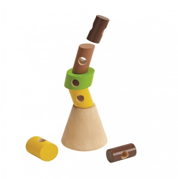 Plantoys Geschicklichkeitsspiel Stapelkötze 3+