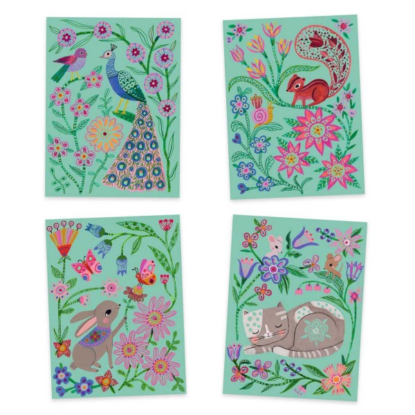 Djeco Kratzbilder Begegnungen 6+