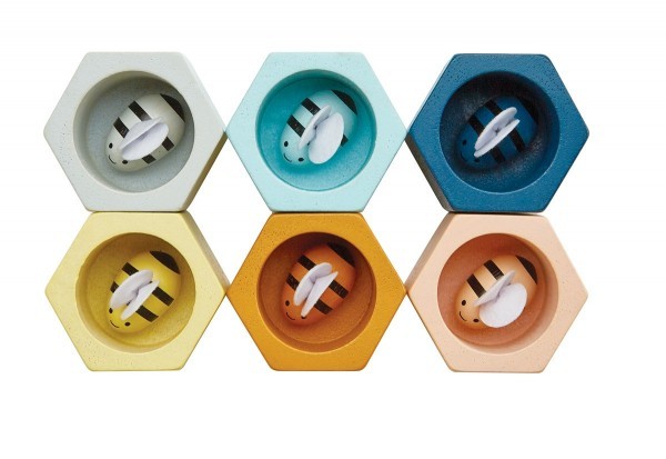 Plantoys Geschicklichkeitsspiel Bienenwaben Orchard 3+