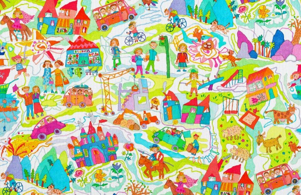 Geschenktüten aus Papier Kinderzeit Gr. S