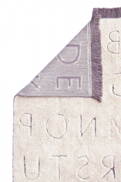 Lorena Canals Teppich ABC waschbar 90x130cm Rugcycled XS