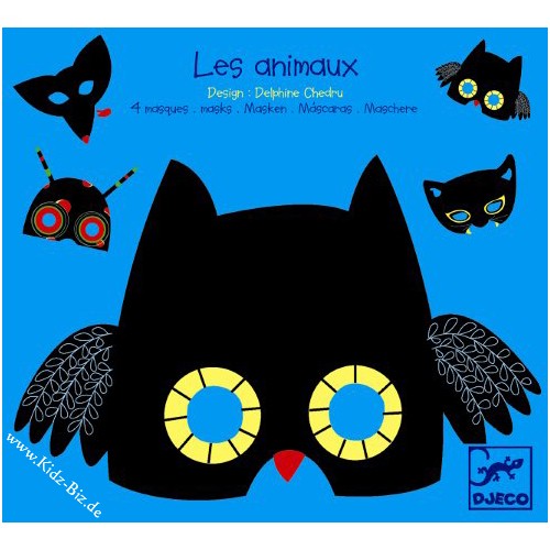 Djeco Masken Tiere